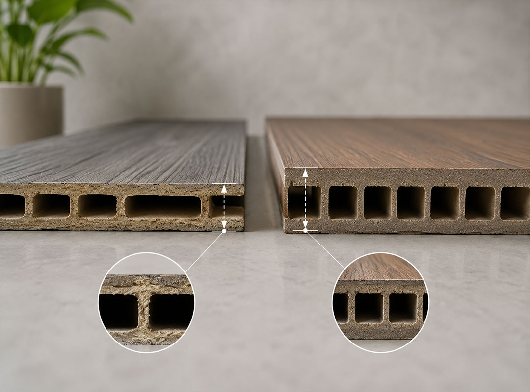 Read more about the article Why Two WPC Wall Panels with the Same Thickness Can Perform Very Differently