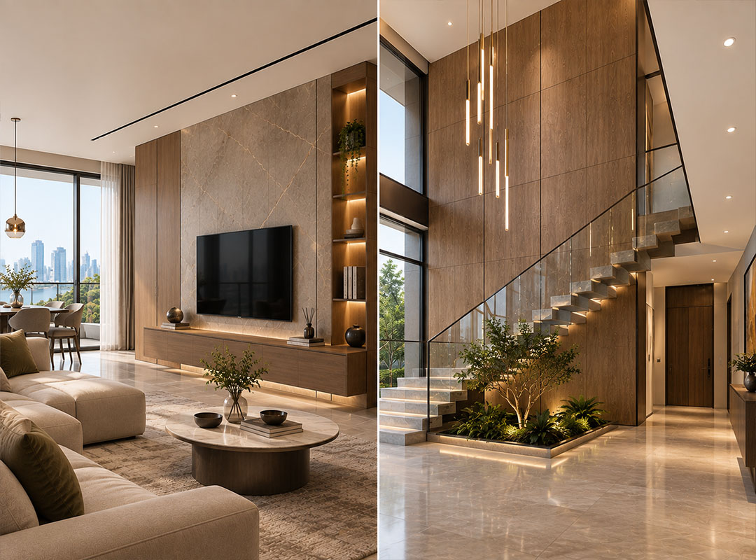 Read more about the article Landed vs Condo Interiors: How Property Type Changes Interior Design